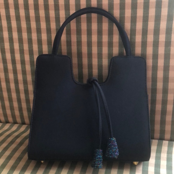 Navy Purse - Picture 1 of 4